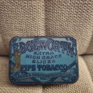 Vintage Edgeworth Extra High Grade Sliced Pipe Tobacco Tin Larus & Bro Co